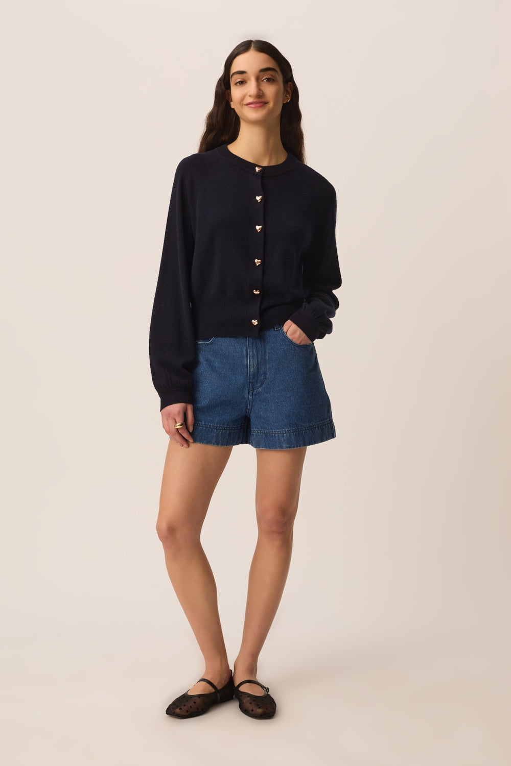 Cardigan Arbalette Marine