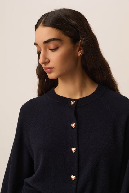 Cardigan Arbalette Marine