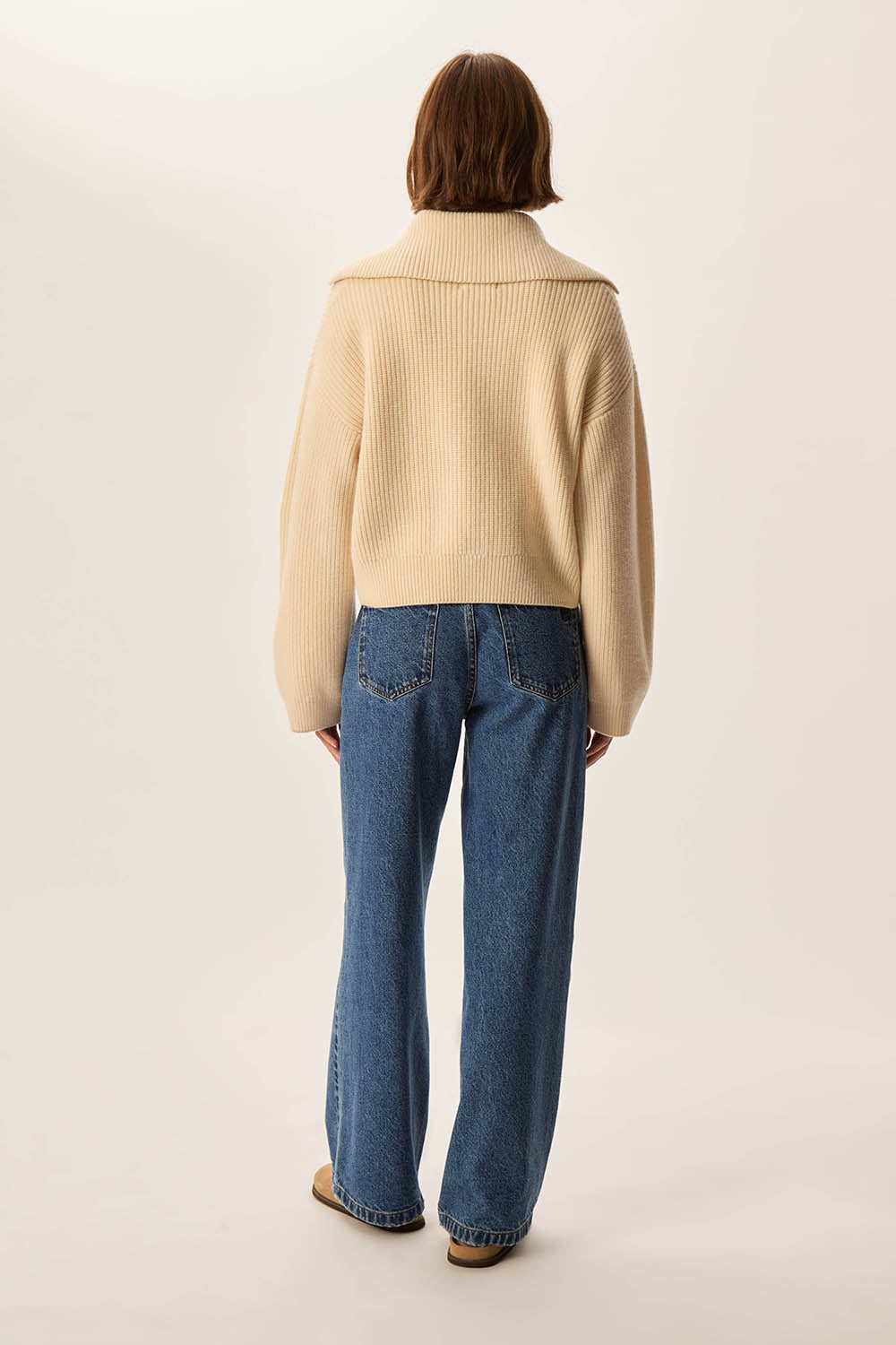 Sweatshirt Do Domino Creme