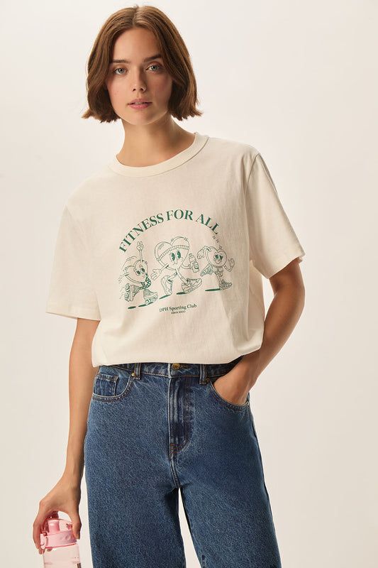 Tshirt Fannet Fannette Ecru