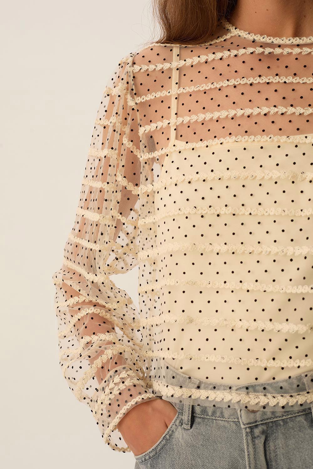 Blouse Gabrie Gabrielle Creme