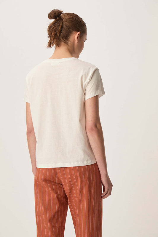 Tshirt Gazo Ecru