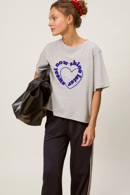 Tshirt Jolie Gris-Chine