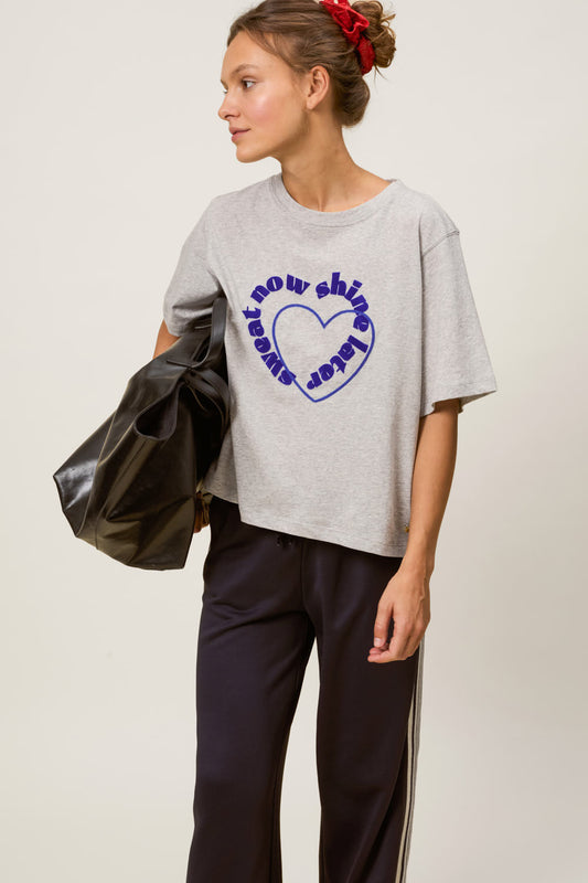 Tshirt Jolie Gris-Chine