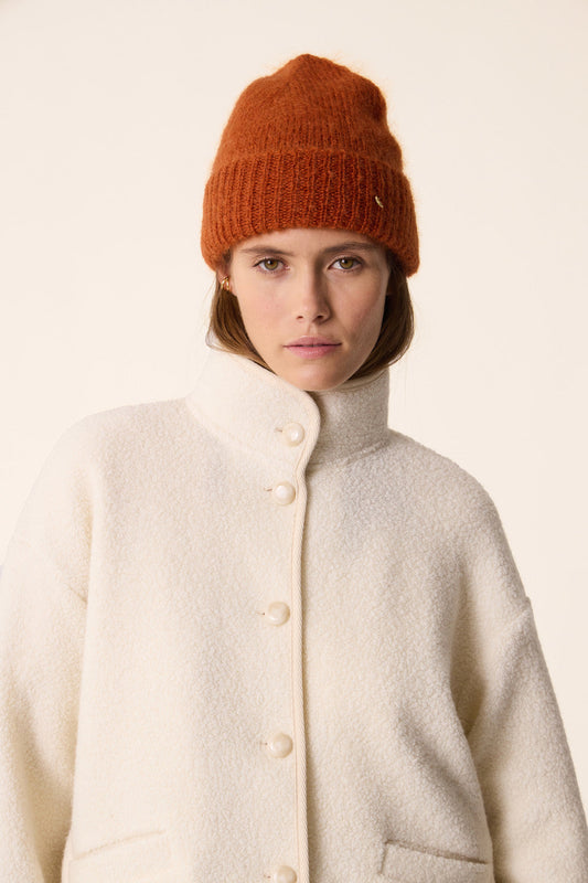Des Petits Hauts | Zlavina Jacket - Cream Bouclé Knit
