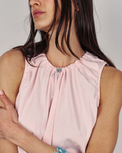 DE Base | Emma Blouse in Cotton Baby-Pink