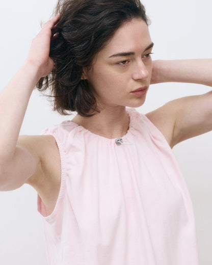 DE Base | Emma Blouse in Cotton Baby-Pink