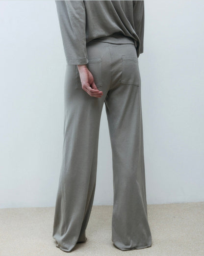 DE Base | Ruth Wide-Leg Pant - Chelsea-Grey