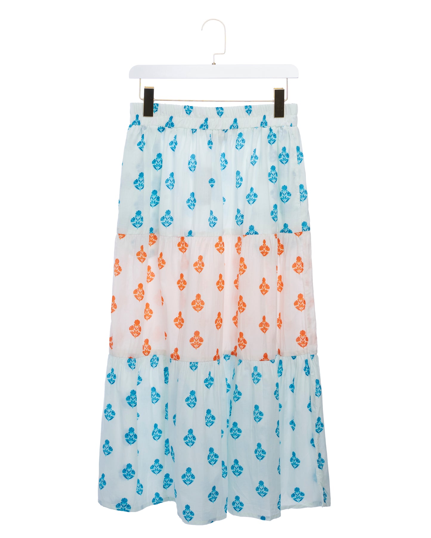 Dream Fashion | Cady Skirt with Mix-Of-Handblock