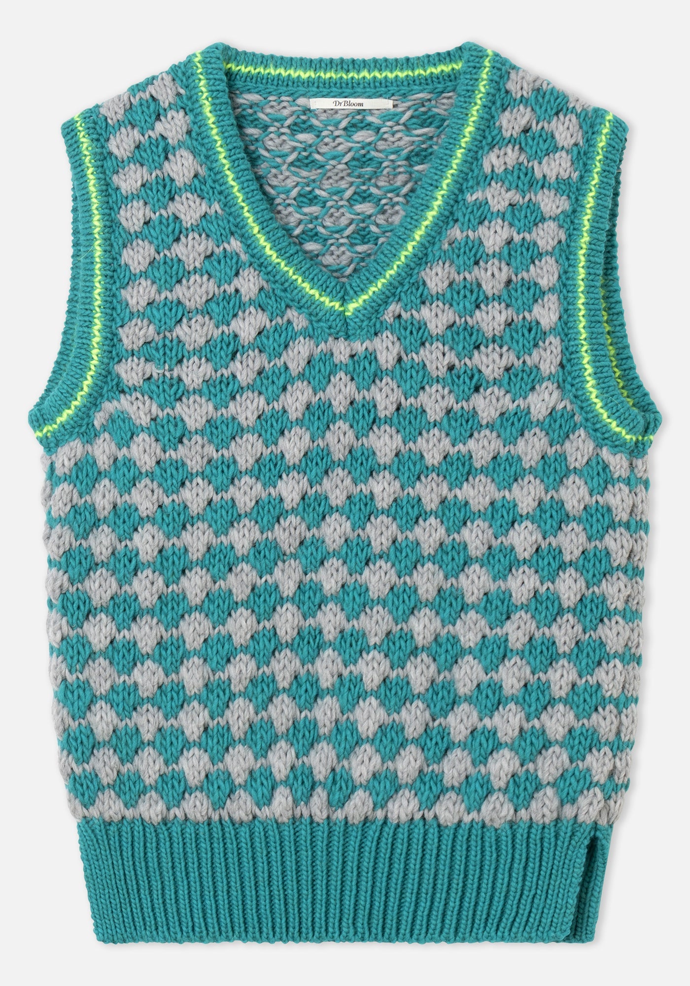 Vest Criss Cross Vest Turquoise
