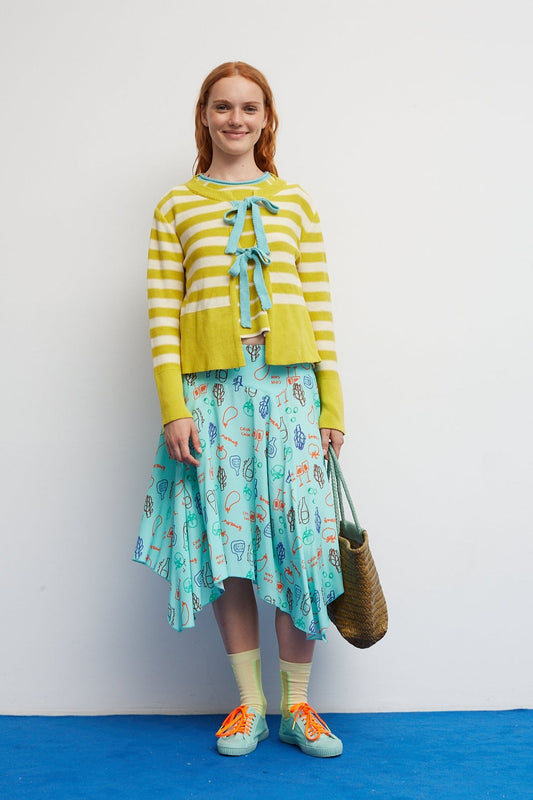 Skirt Feria Veggie Aqua