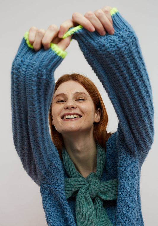 Cardigan Grace Cardig Grace Cardigan Blue