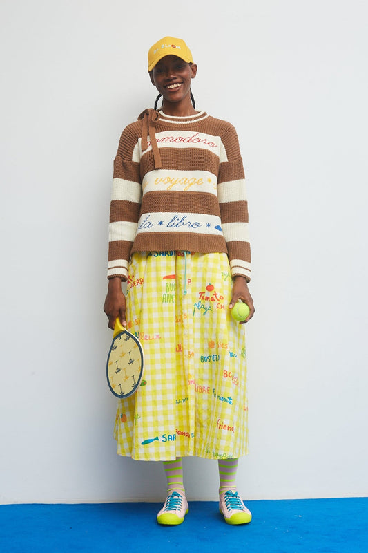 Skirt Jaleo Vichy Yellow