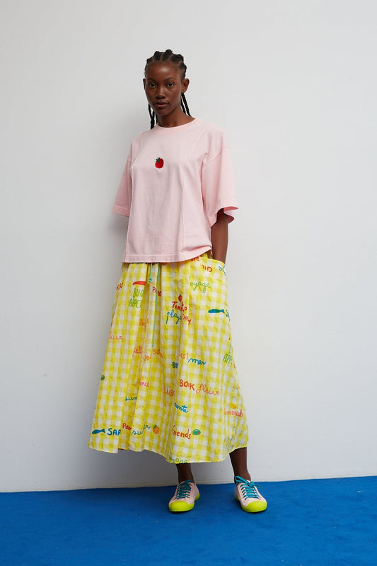 Skirt Jaleo Vichy Yellow