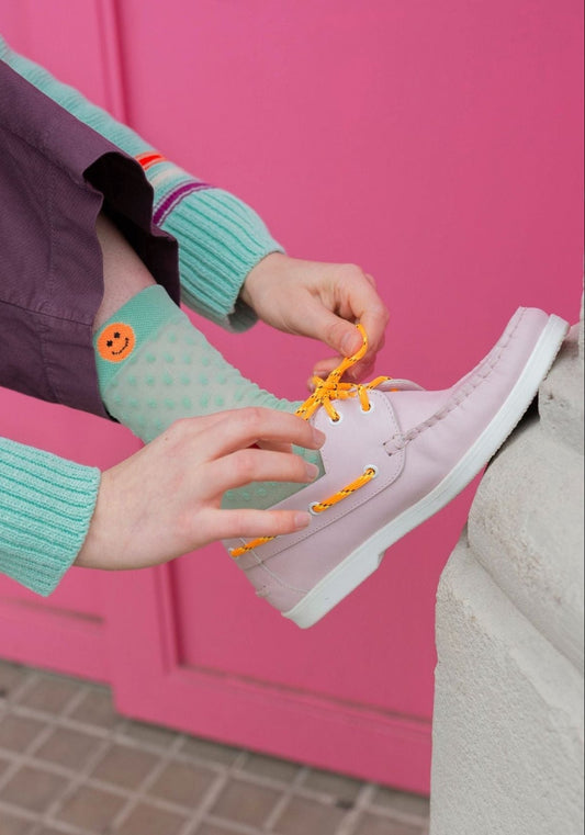 Moccasin Nautic Nispero Pink