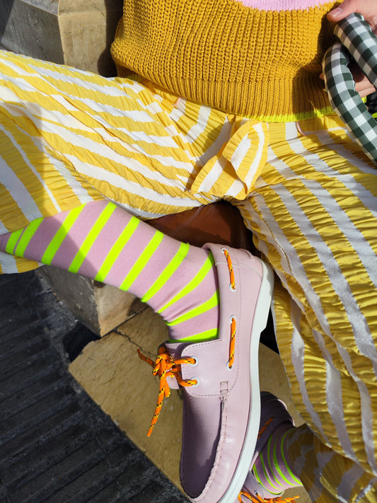 Moccasin Nautic Nispero Pink