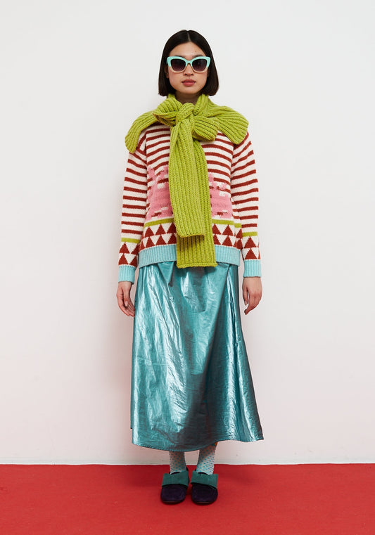 Pullover Rabbit Sweat Rabbit Sweater Terracotta