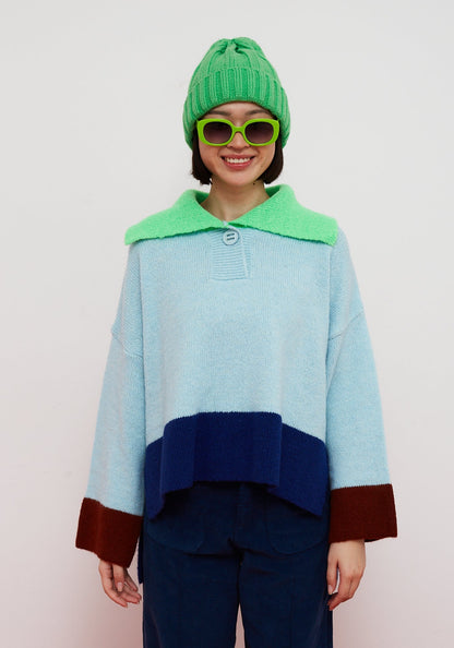 Pullover Sail Sweater Blue
