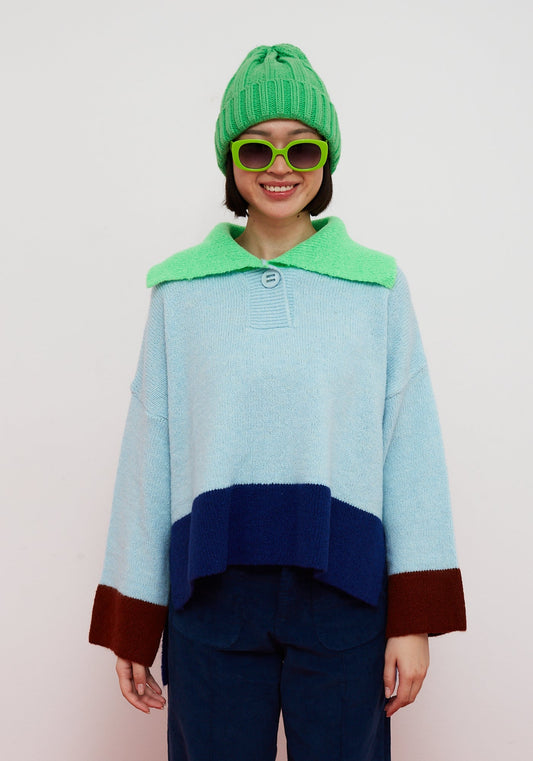 Pullover Sail Sweater Blue