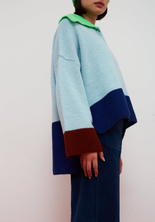 Pullover Sail Sweater Blue