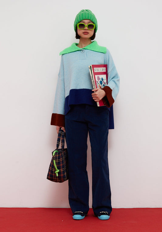 Pullover Sail Sweater Blue