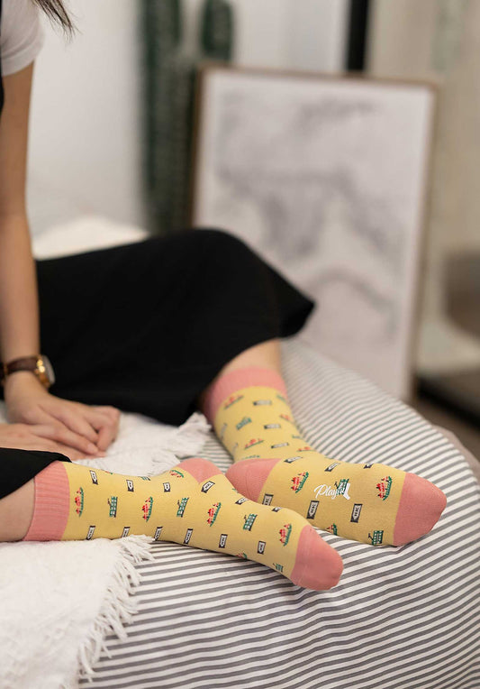 Socks  Ding Ding Beige