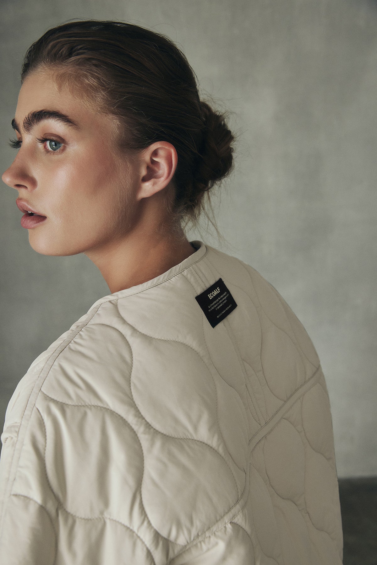 Jacket Calialf Jacket Washed-Stone