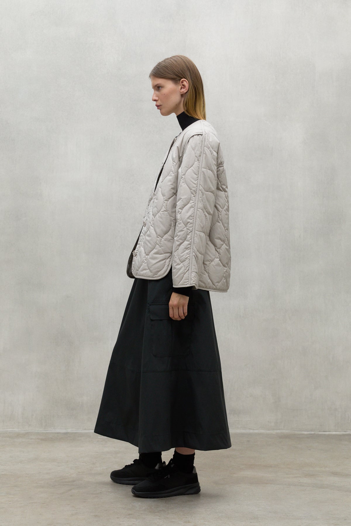 Jacket Calialf Jacket Washed-Stone