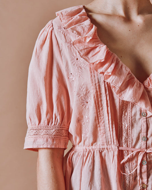 Blouse Damoiseau Rose-Indien