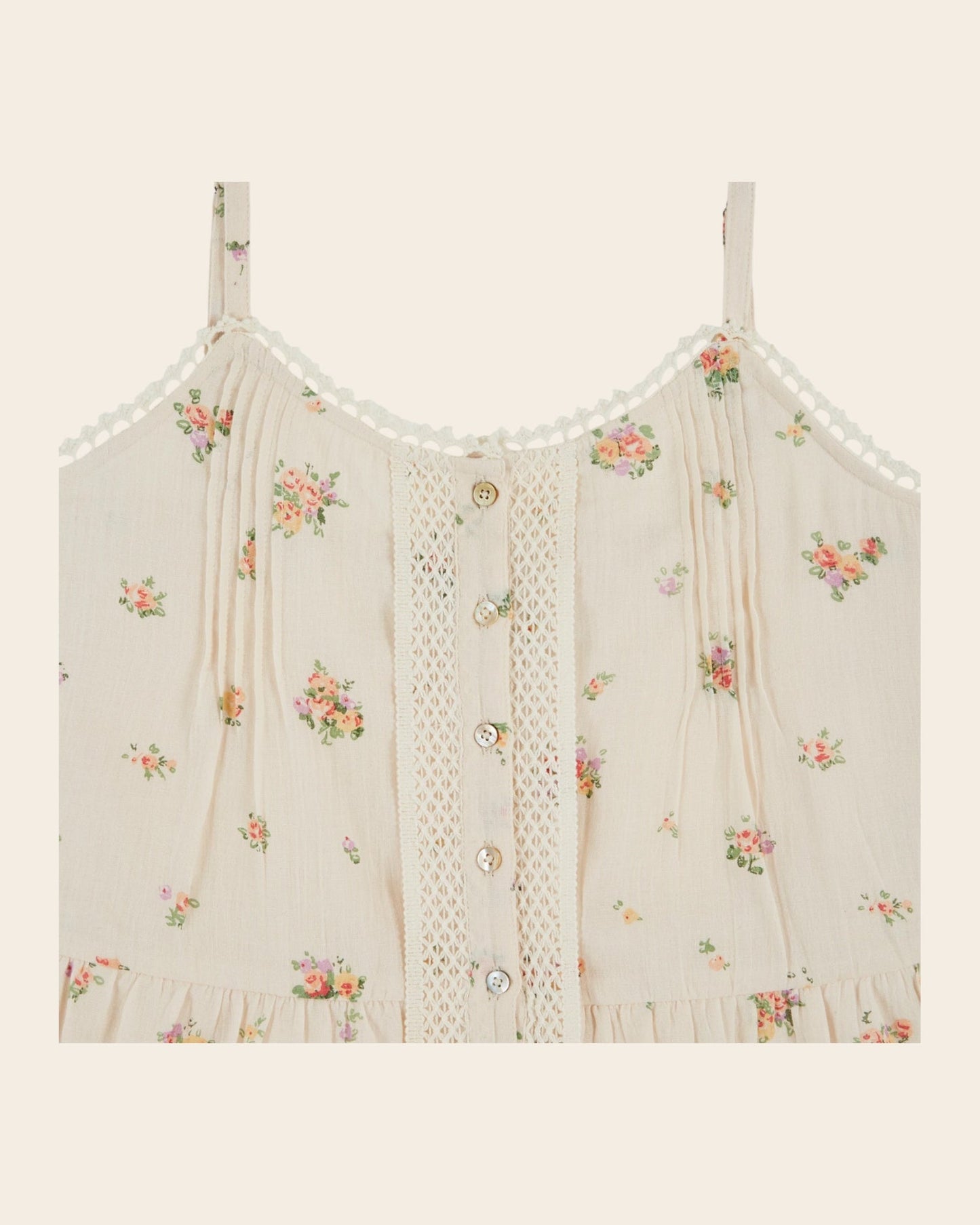 EMILE ET IDA | Dastien Althea Printed Gauze Top - Short Fitted Blouse