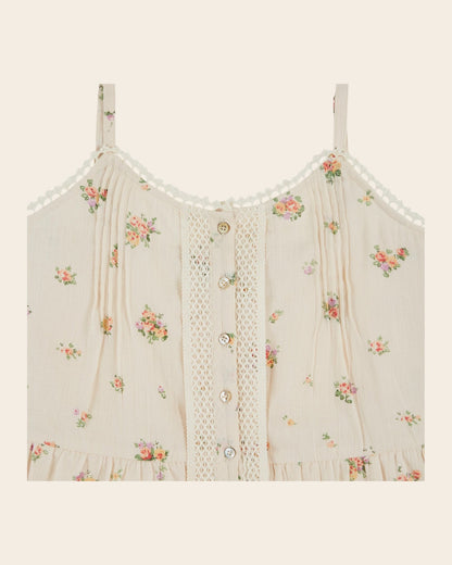 EMILE ET IDA | Dastien Althea Printed Gauze Top - Short Fitted Blouse