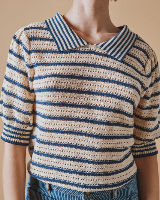 Tshirt Dauphin Rayure-Marina