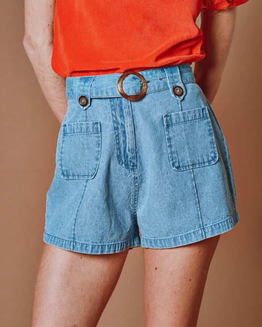 Denim Shorts Delina1 Denim-Light