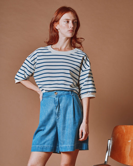 Denim Shorts Derek Denim-Bleached