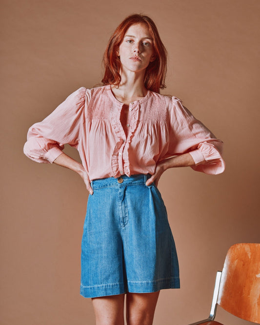 Denim Shorts Derek Denim-Bleached