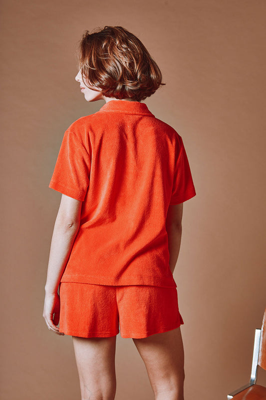 Tshirt Donte Coquelicot