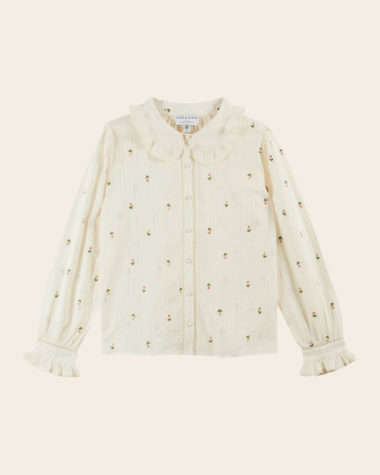 Blouse Dotty Creme