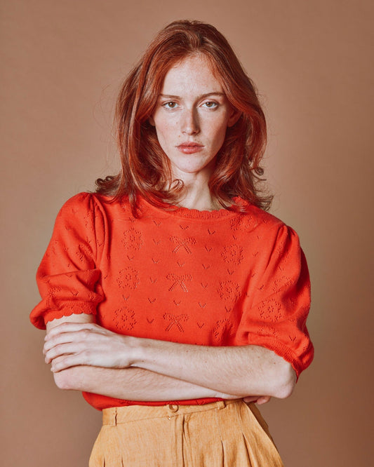 Blouse Dove Coquelicot