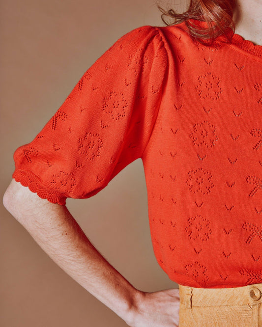 Blouse Dove Coquelicot