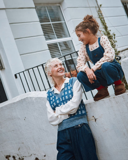 Vest Ida-carole Bleu