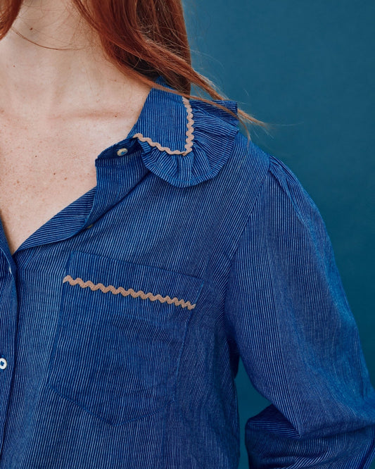 Blouse Rayure Kha Ida-cassandre Khadi-Stripe