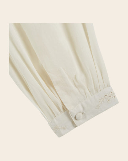 Blouse Vintage Br Ida-charline Creme
