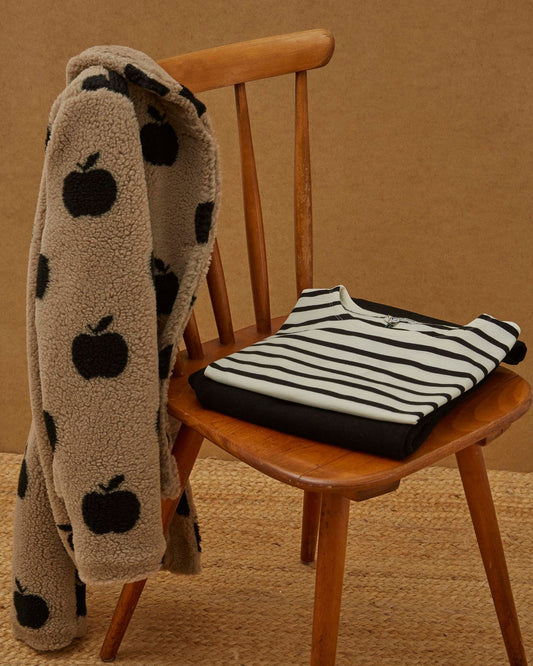 Veste Fausse Four Ida-chataigne Pomme