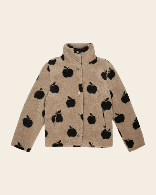 Veste Fausse Four Ida-chataigne Pomme