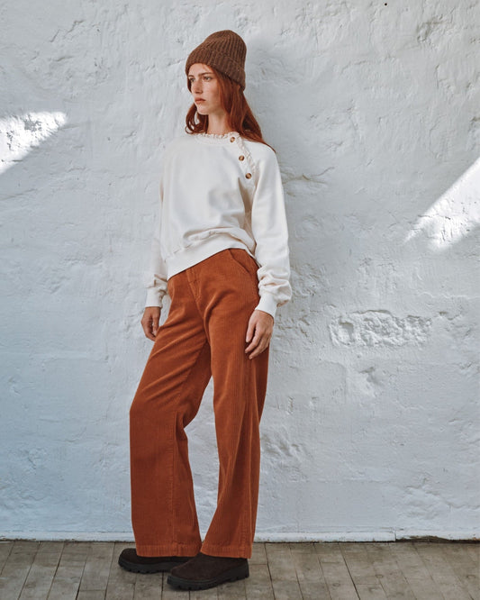 Sweat Broderie An Ida-cherry Creme