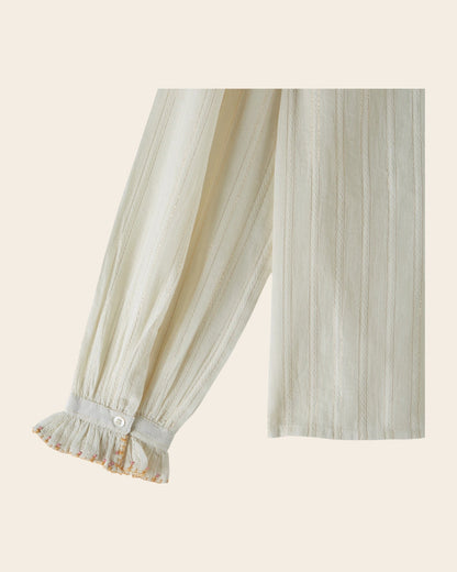 Blouse Col Bordag Ida-christelle Ecru