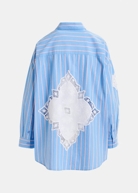 Shirt Identical Pale-Kingsblue