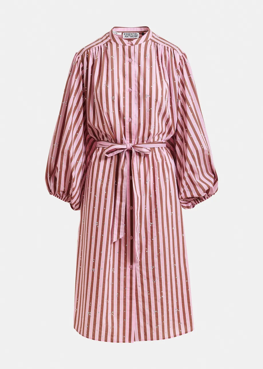 Essentiel Antwerp | Jodianna Oversized Poplin Dress - Young-Rose