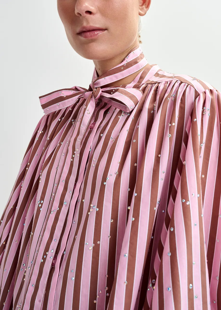 Essentiel Antwerp | Jodianna Oversized Poplin Dress - Young-Rose