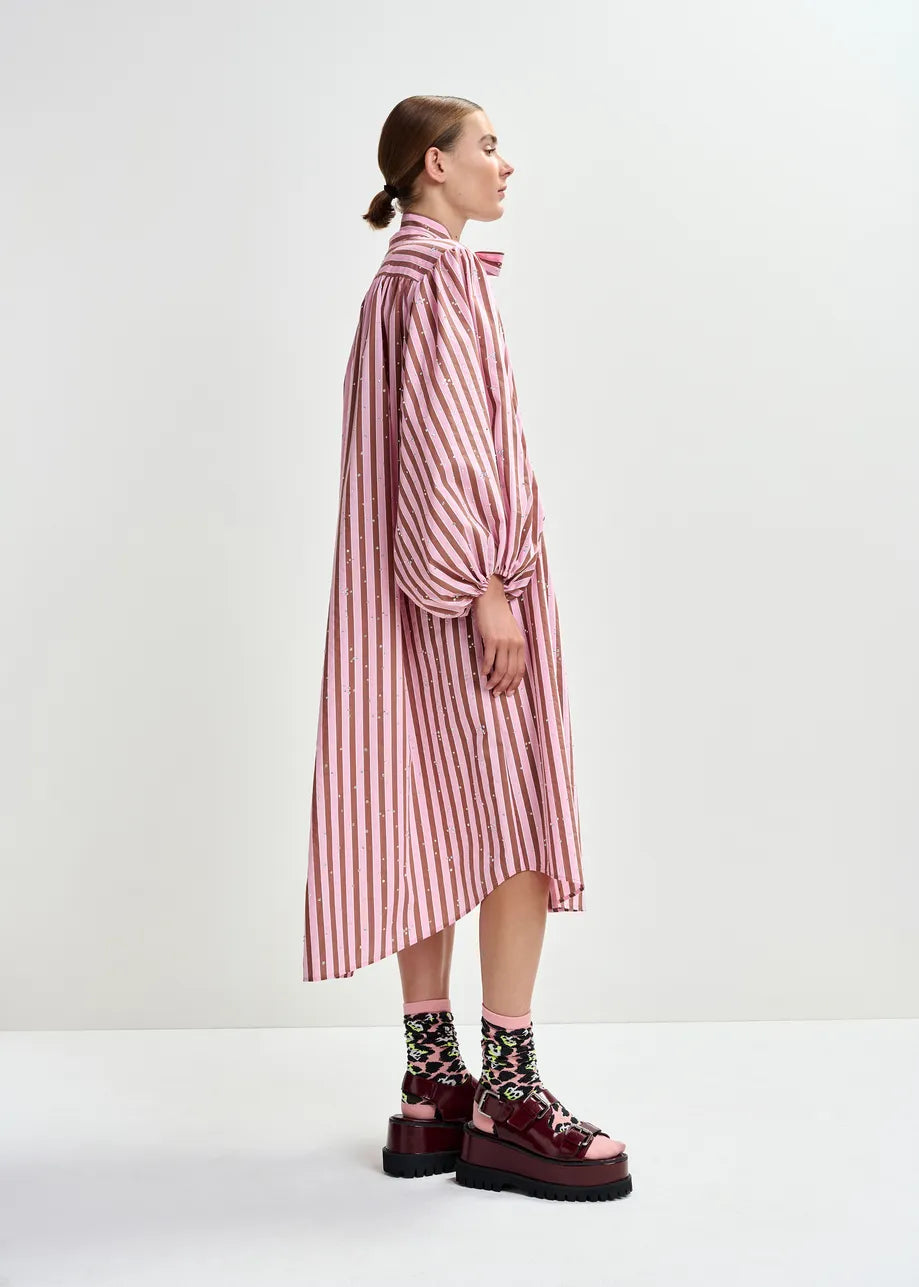 Essentiel Antwerp | Jodianna Oversized Poplin Dress - Young-Rose